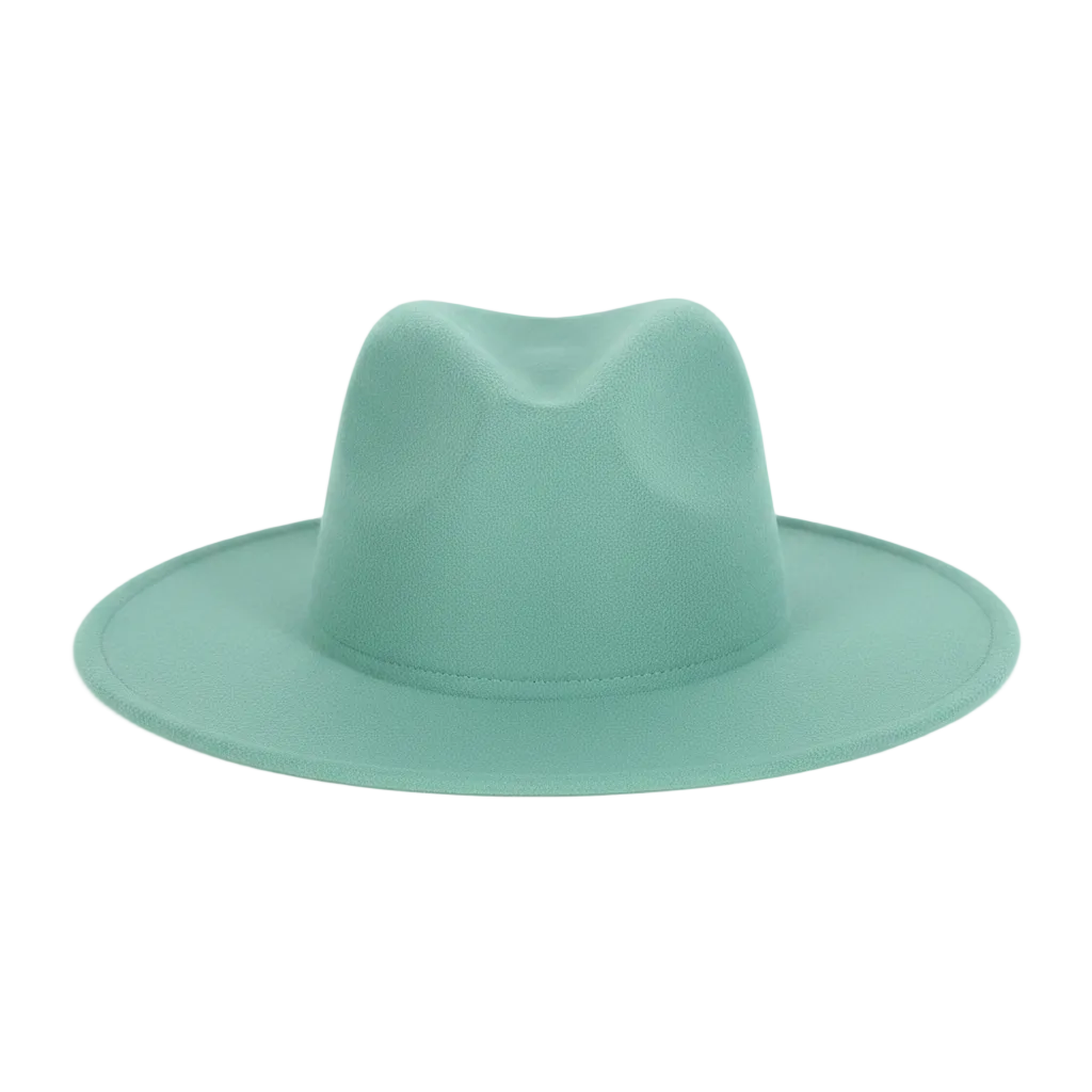 Teal Fedora - Front