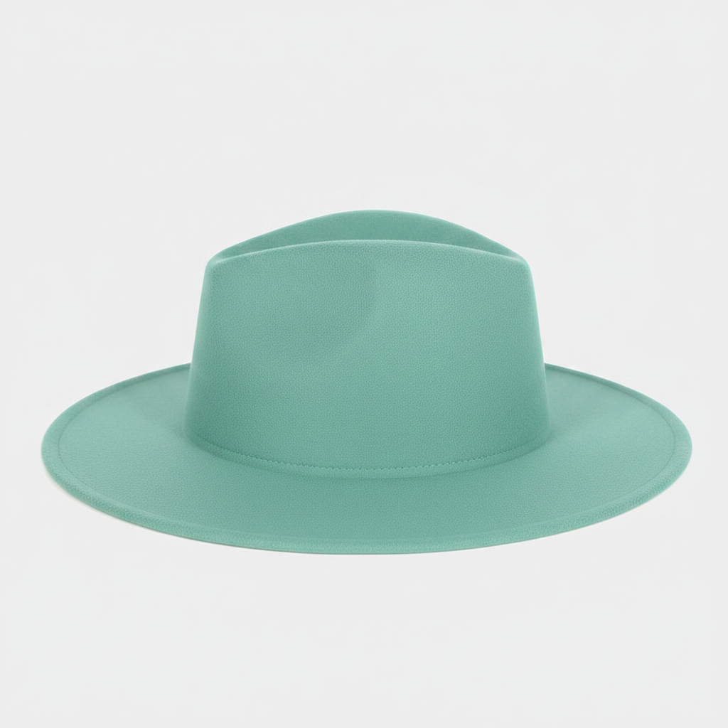 Teal Fedora - Side