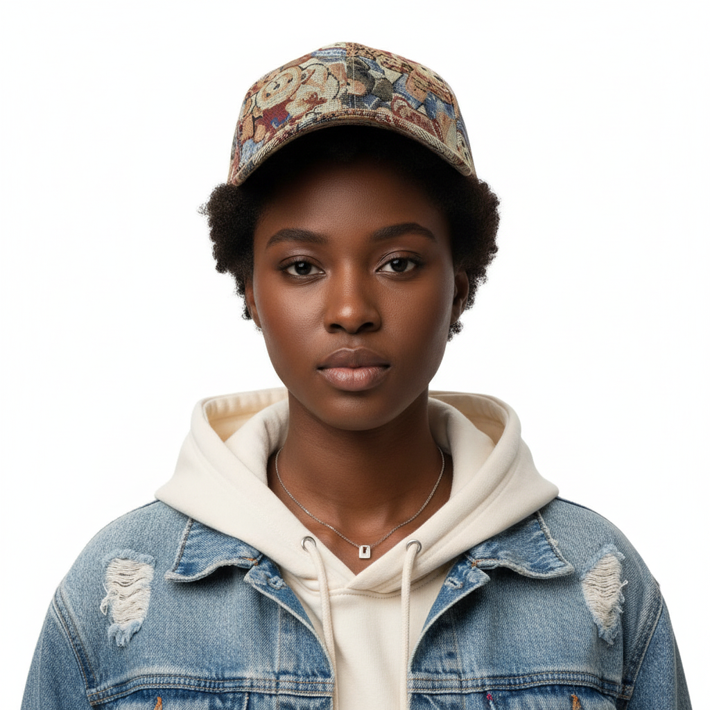 Teddy Bear Cap Lifestyle Front