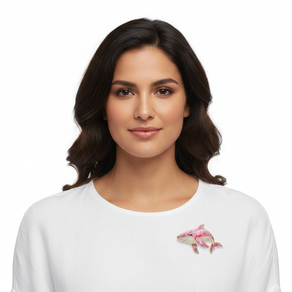 Whale on Blouse