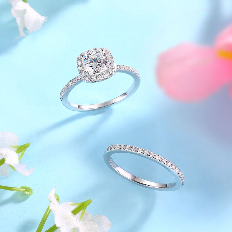moissanite diamond ring 2023