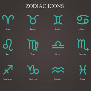 2pcs/set 12 Constellation Luminous Zodiac Signs Bracelet - Hautefull