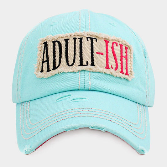 ADULT-ISH Vintage Baseball Cap - Hautefull