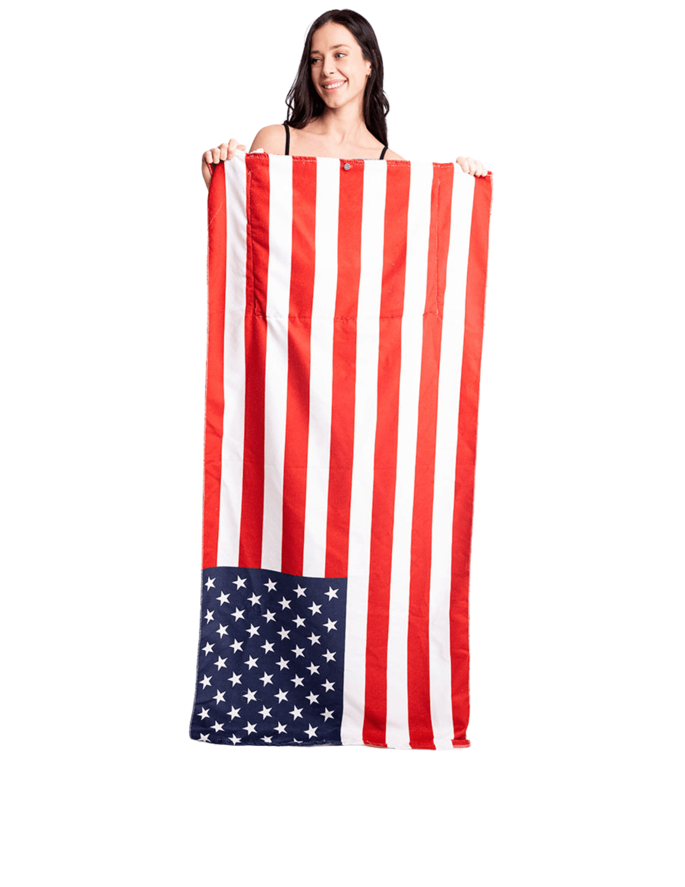 American Print Beach Towel and Tote Bag - Hautefull