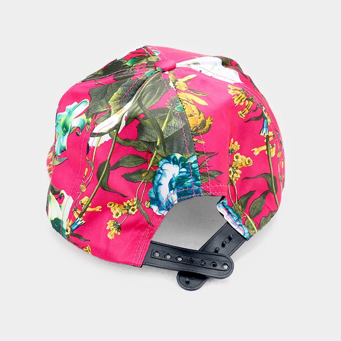 Blooming Floral Print Baseball Cap - Hautefull