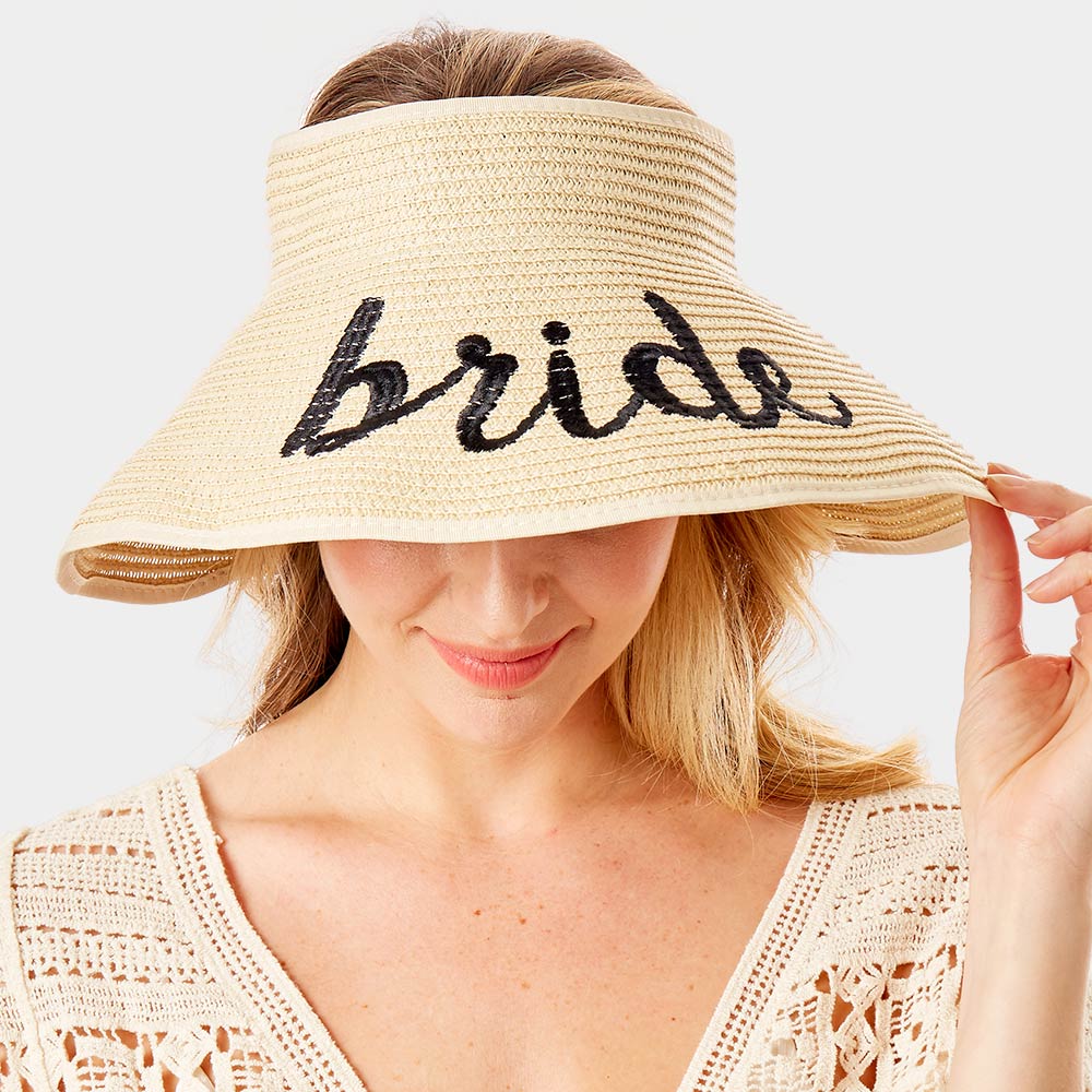 Bride Foldable Sun Hat - Hautefull