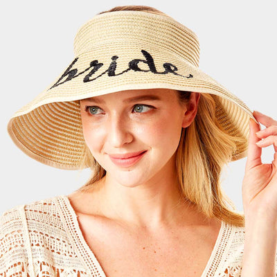 Bride Foldable Sun Hat - Hautefull