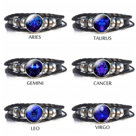Constellation Zodiac Signs Bracelet - Hautefull