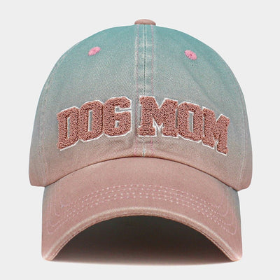 "Dog Mom" Ombre Baseball Cap - Hautefull