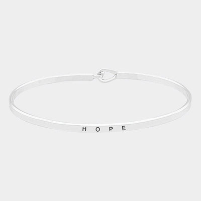 "Hope" Thin Bracelet - Hautefull