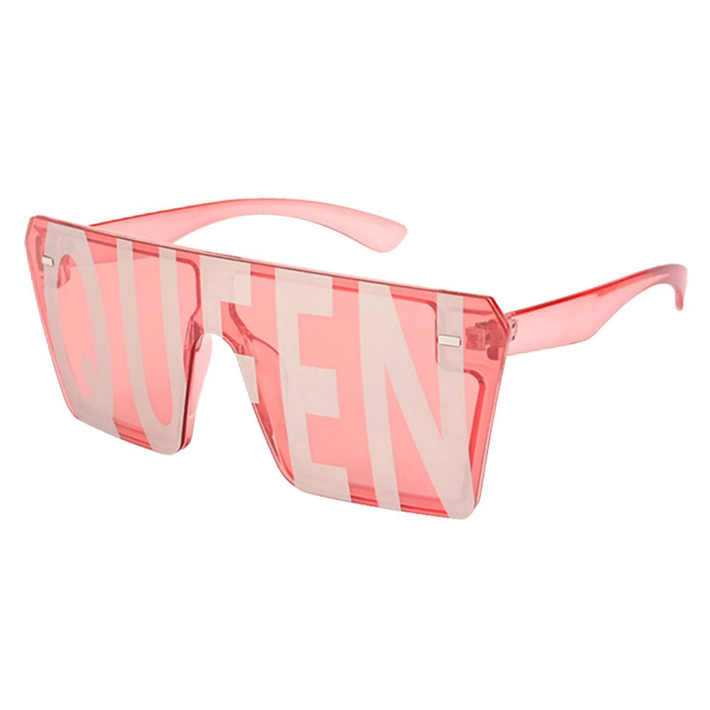 "Queen" Tinted Sunglasses for Style and Sun Protection - Pink - Hautefull