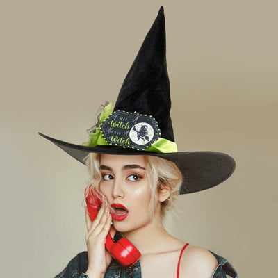 Trick or Treat Witch Hat for Halloween - Hautefull