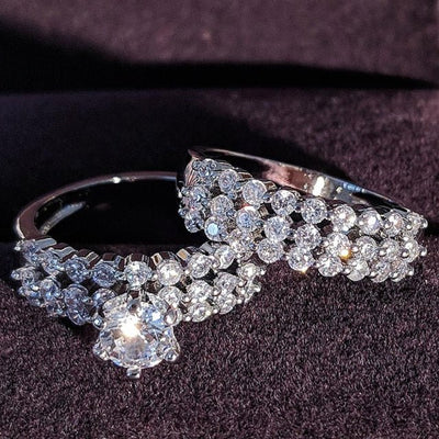 Women's 925 Sterling Silver Rings Sizes 5 - 7 - Hautefull